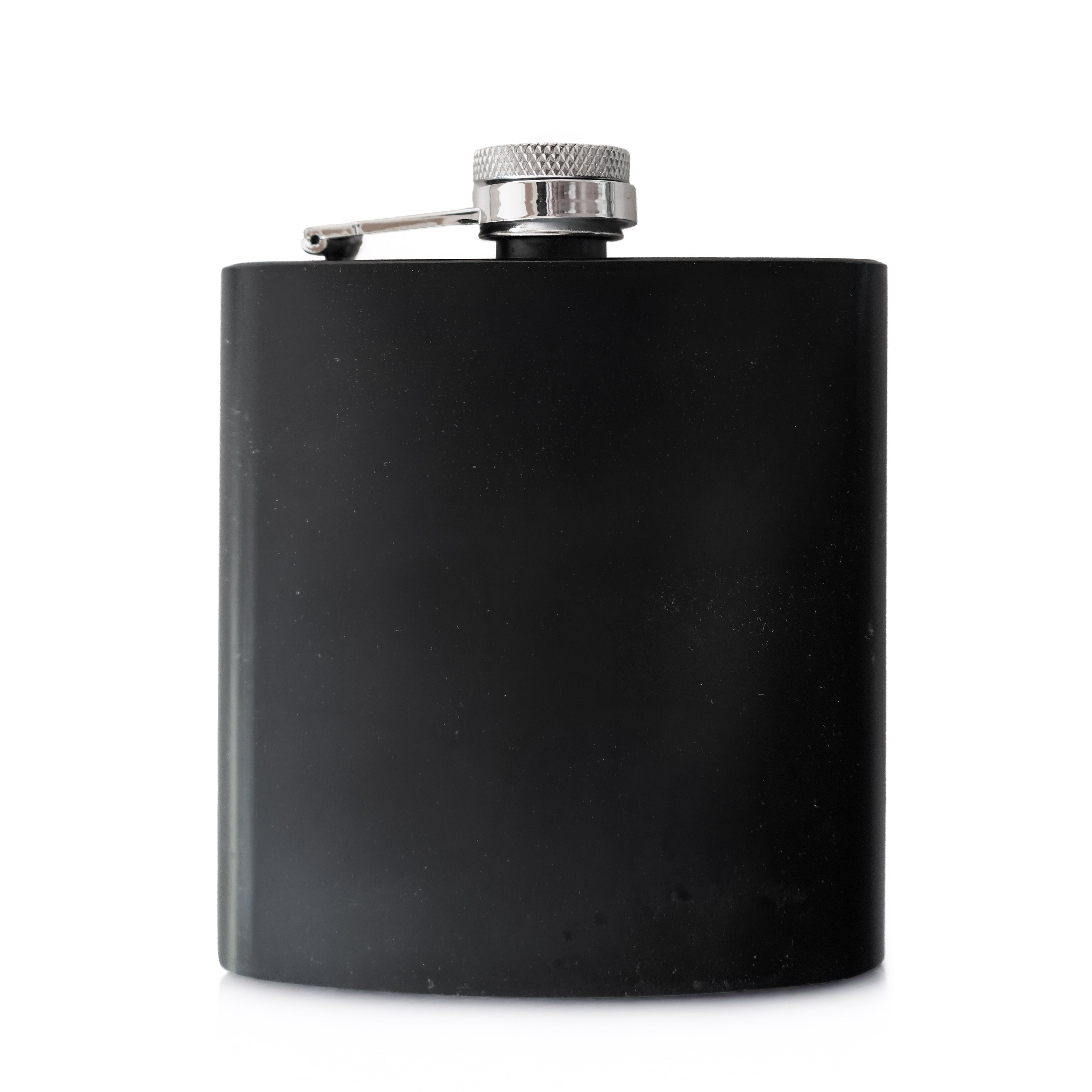 Flasque noire 8 oz