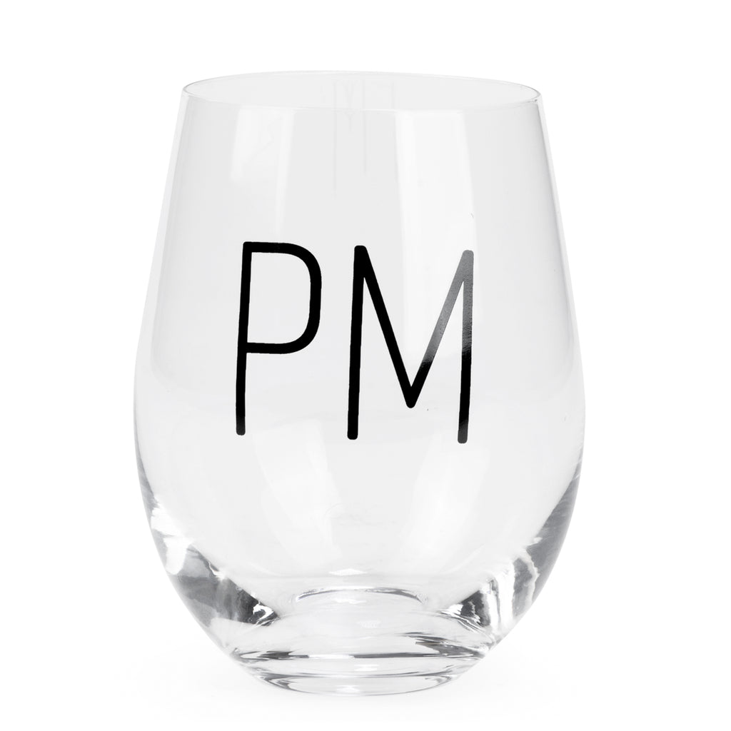 Ens. tasse & verre ''AM / PM''