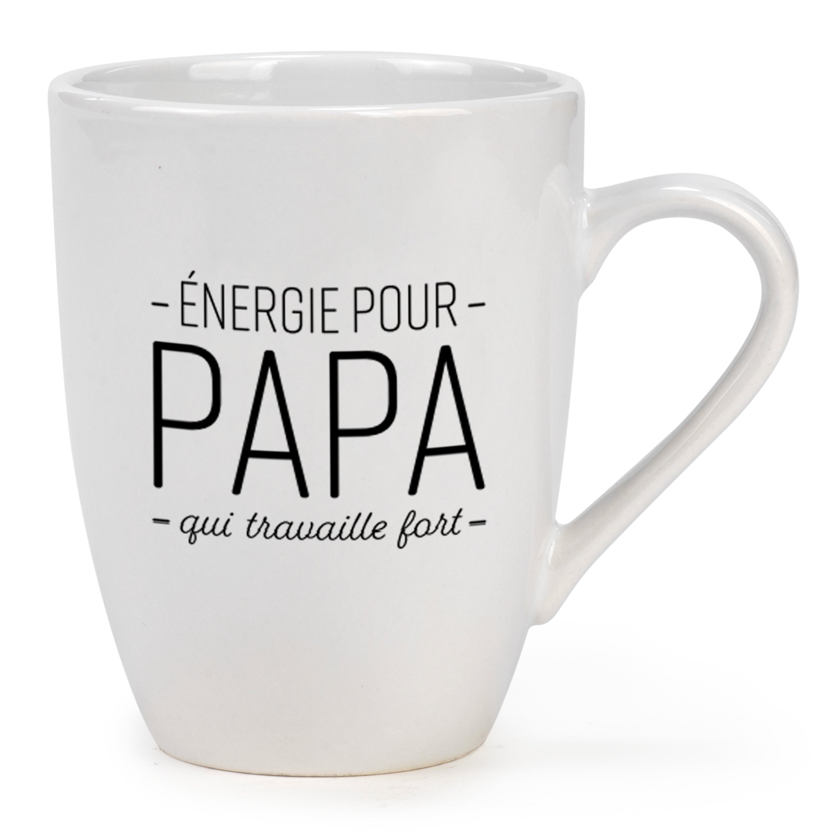Ens. tasse & verre à vin ''papa''