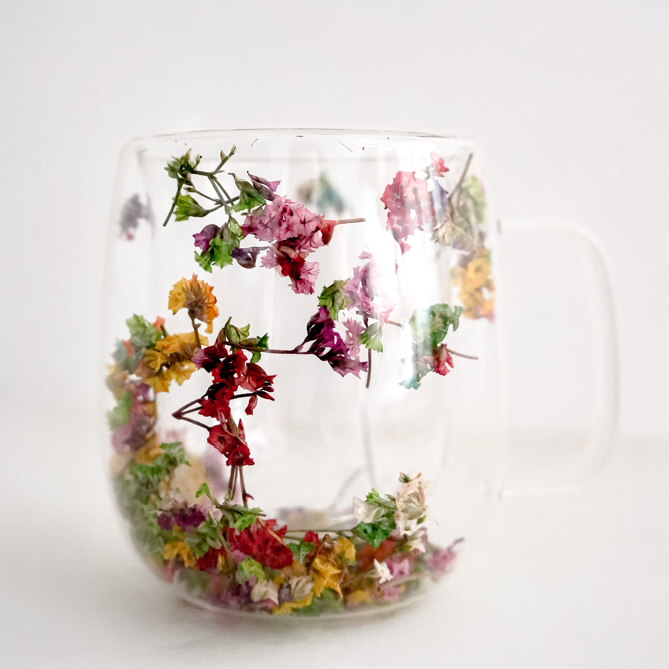 Tasse double paroi - Floral
