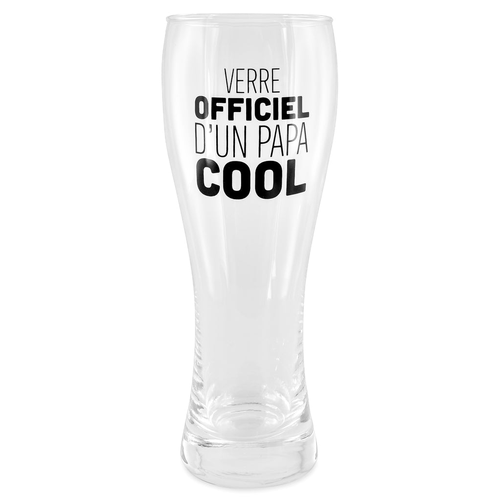Verre à bière ''papa cool''