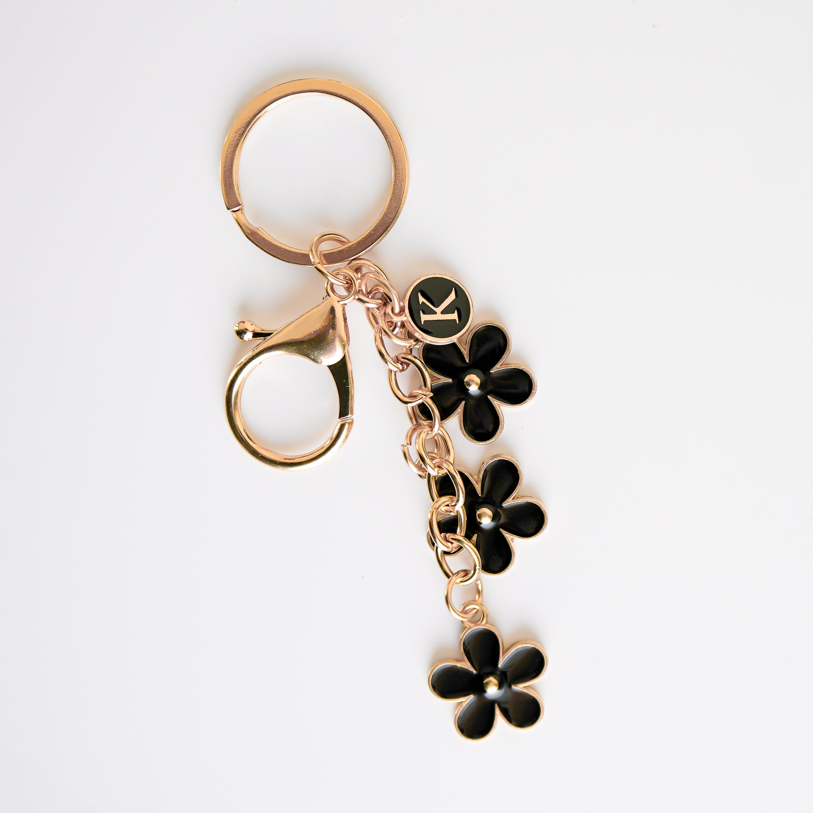 Porte-clé noir - Daisy