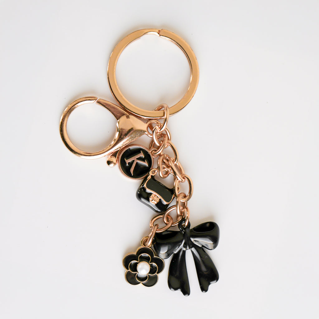 Porte-clé doré - Trio Kozy