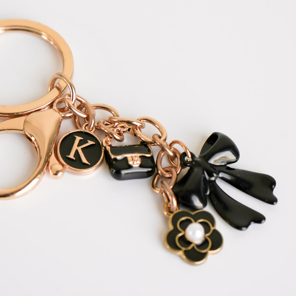 Porte-clé doré - Trio Kozy