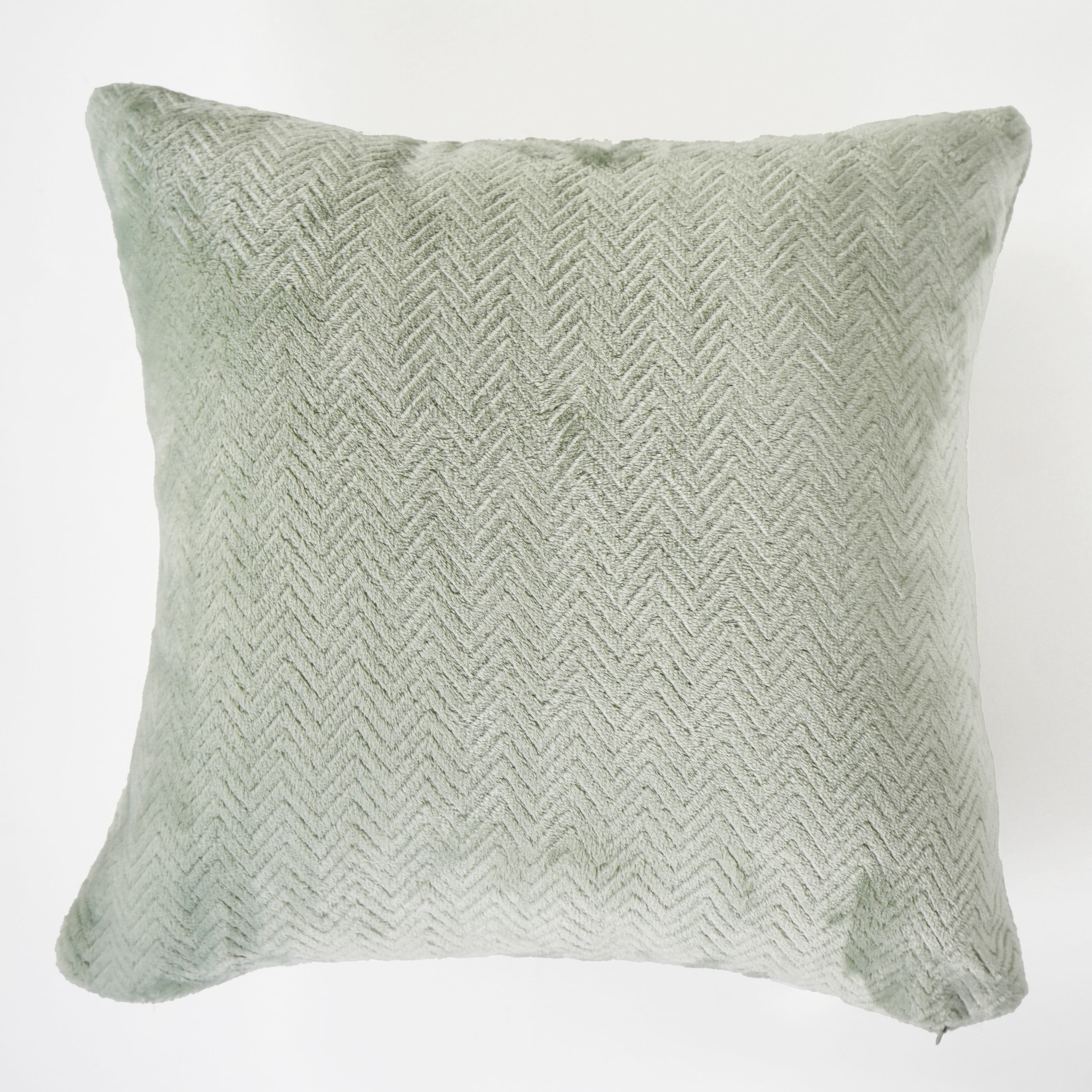 Coussin en microflanelle - Sauge