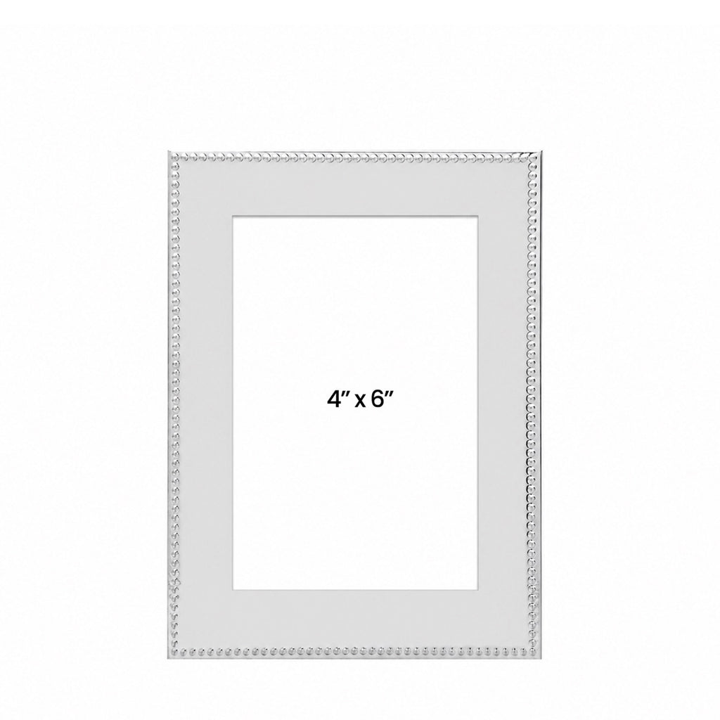 Cadre photo Perla 4x6 - Argent