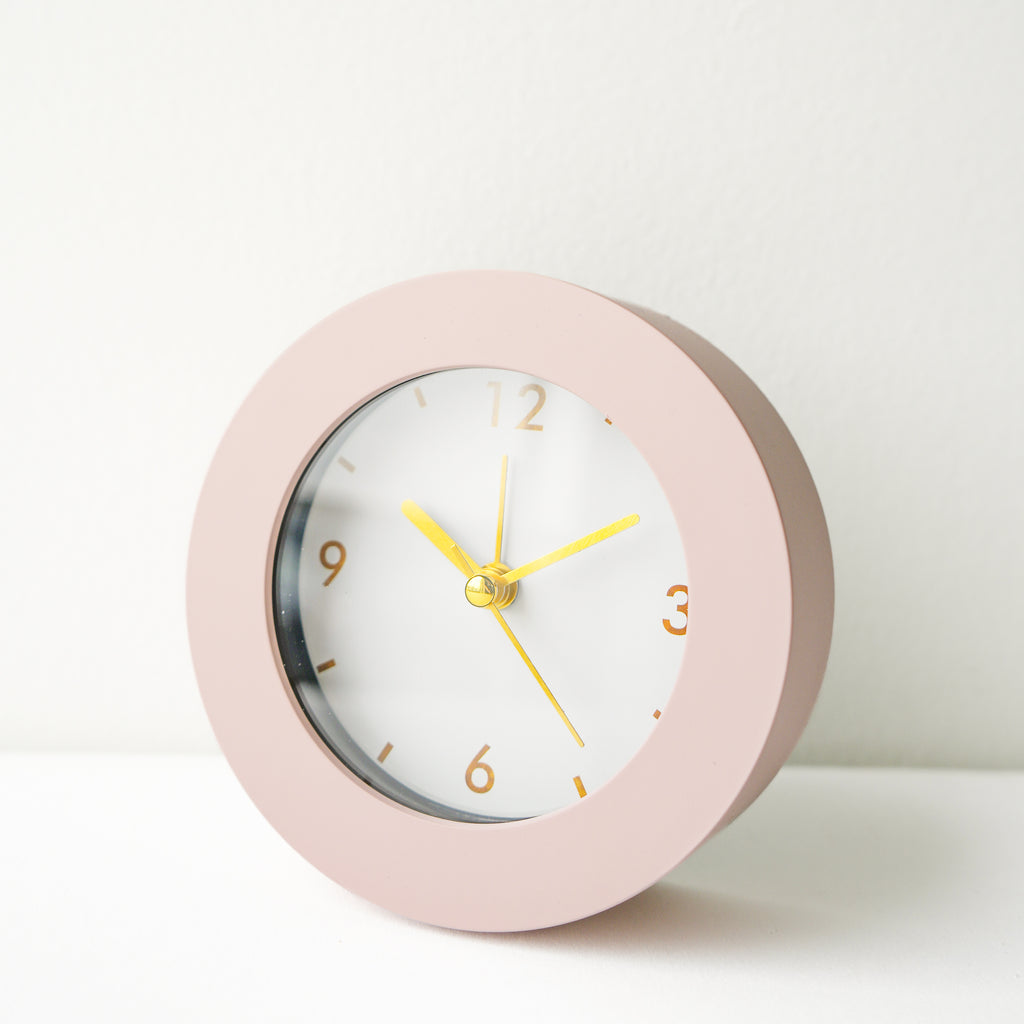 Horloge de bureau - Rose