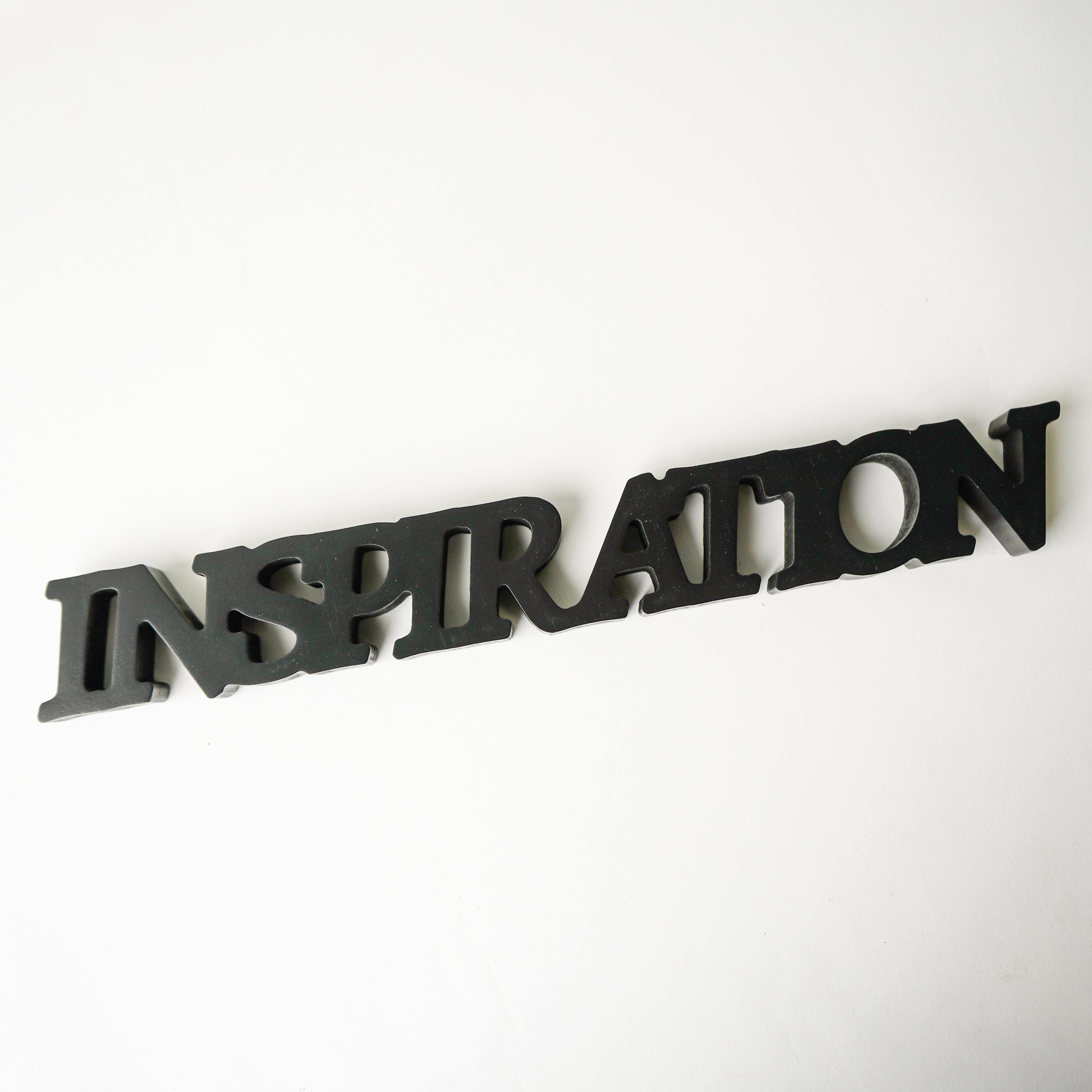 Mot "Inspiration" noir