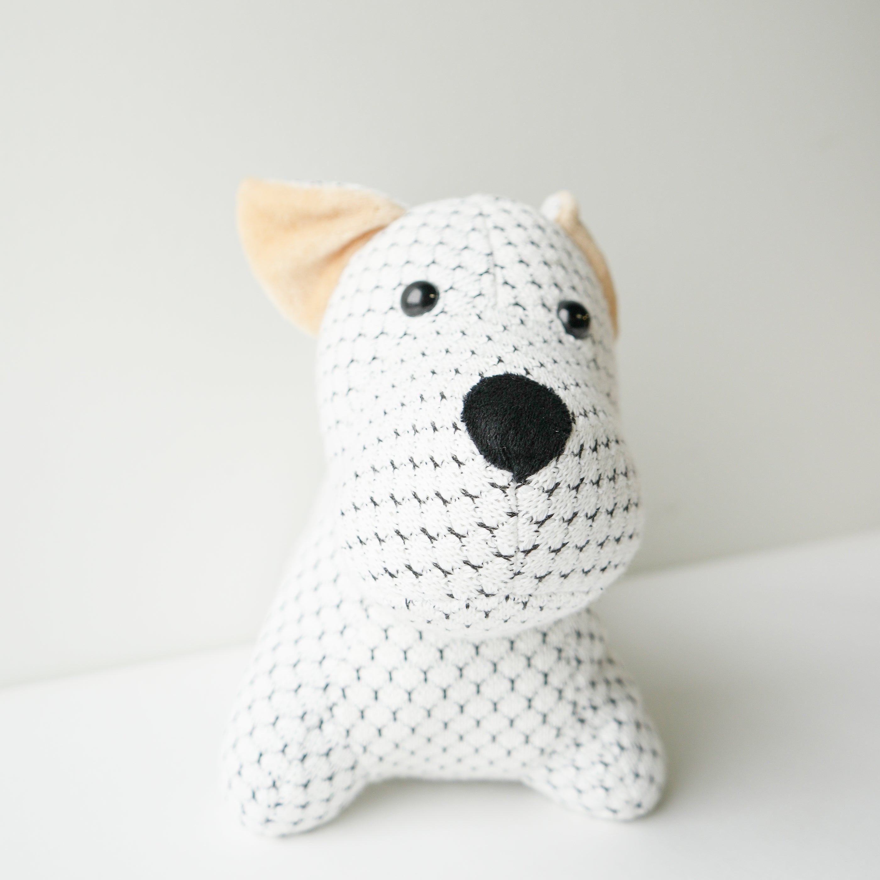 Butoir de porte - Chien blanc