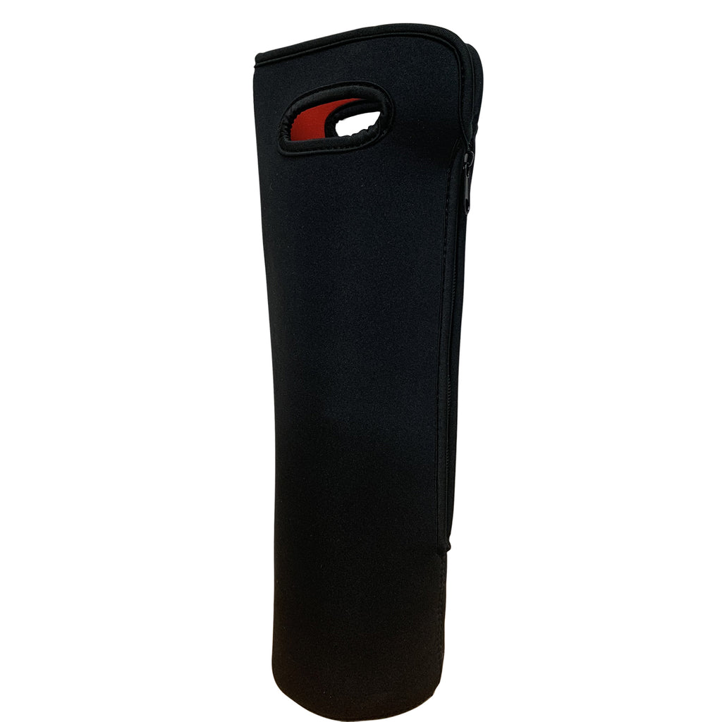 Sac à vin refroisissant - Noir / rouge