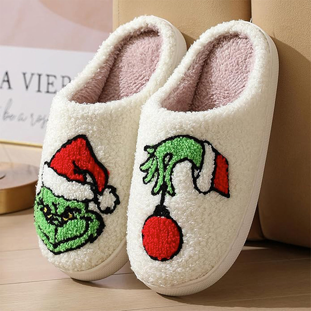 Pantoufle à motif - Grinch