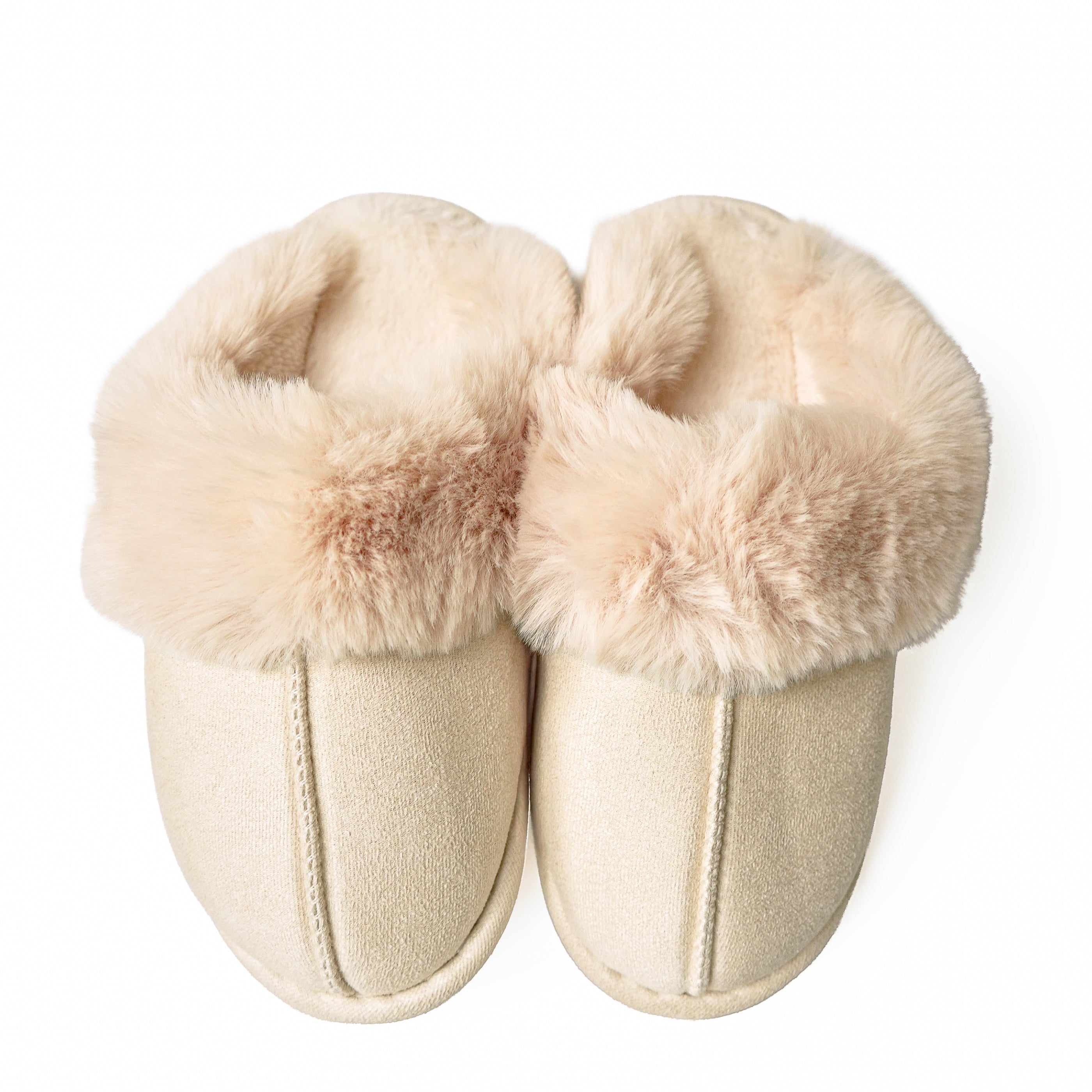 Pantoufle fermé - beige