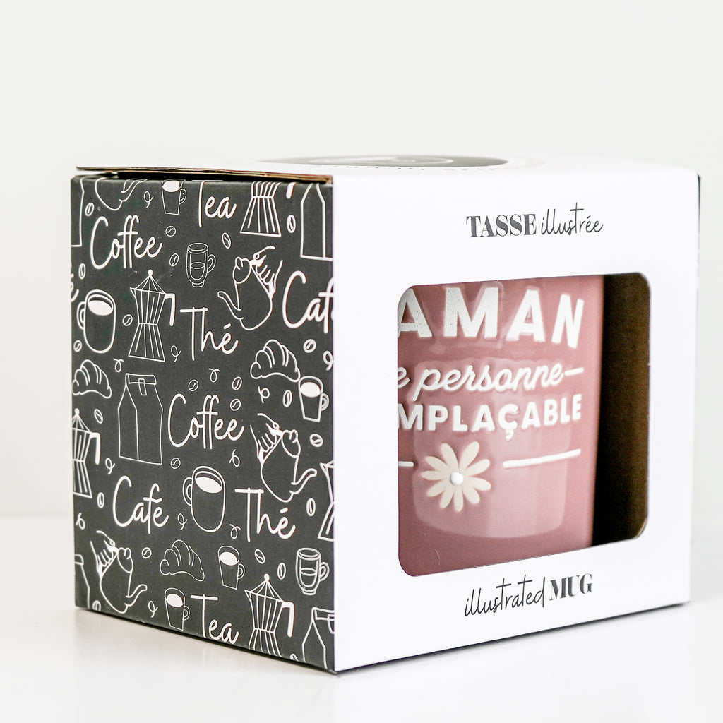 Tasse - ''maman - une personne irremplacable''
