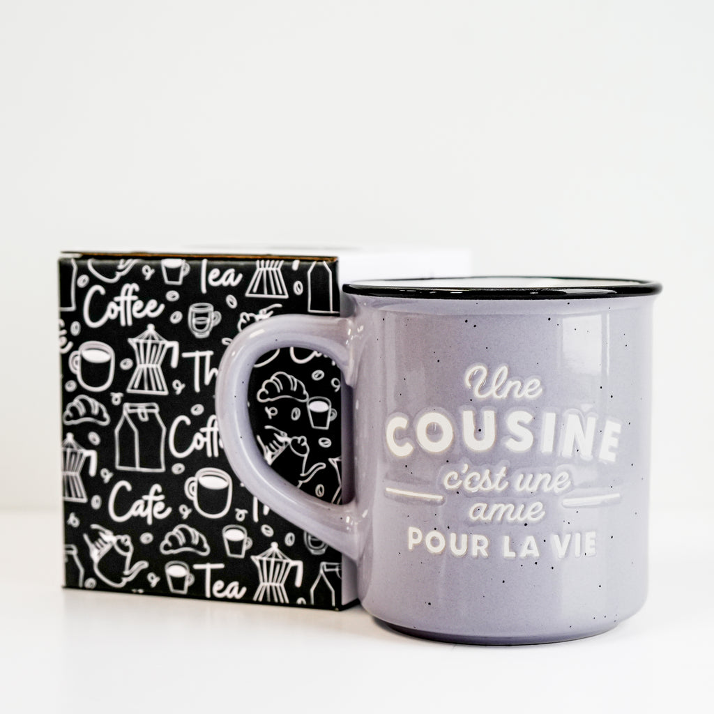 Tasse - ''une cousine c'est une amie pour la vie''