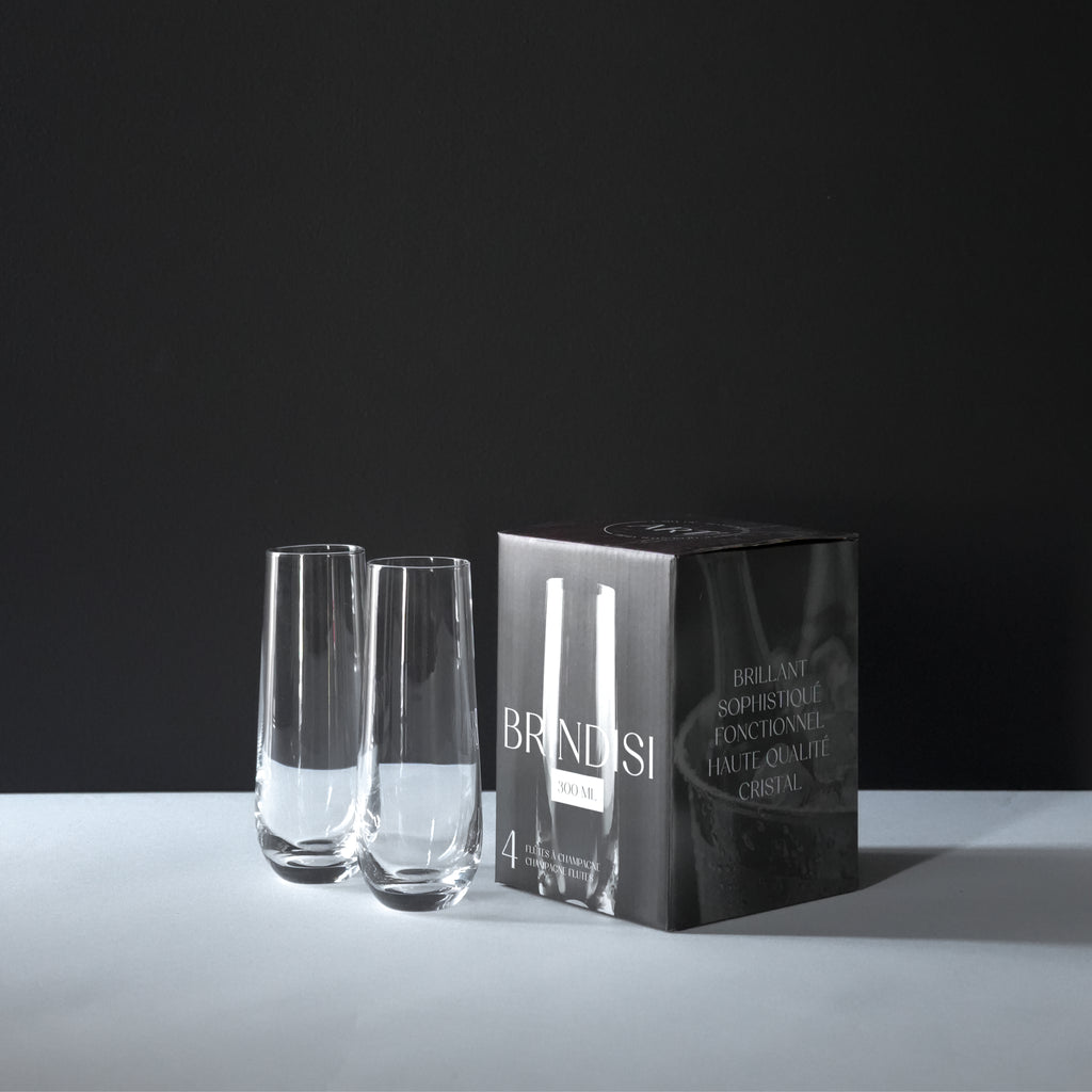 Flûtes à champagne sans pied Brindisi - 300 ml