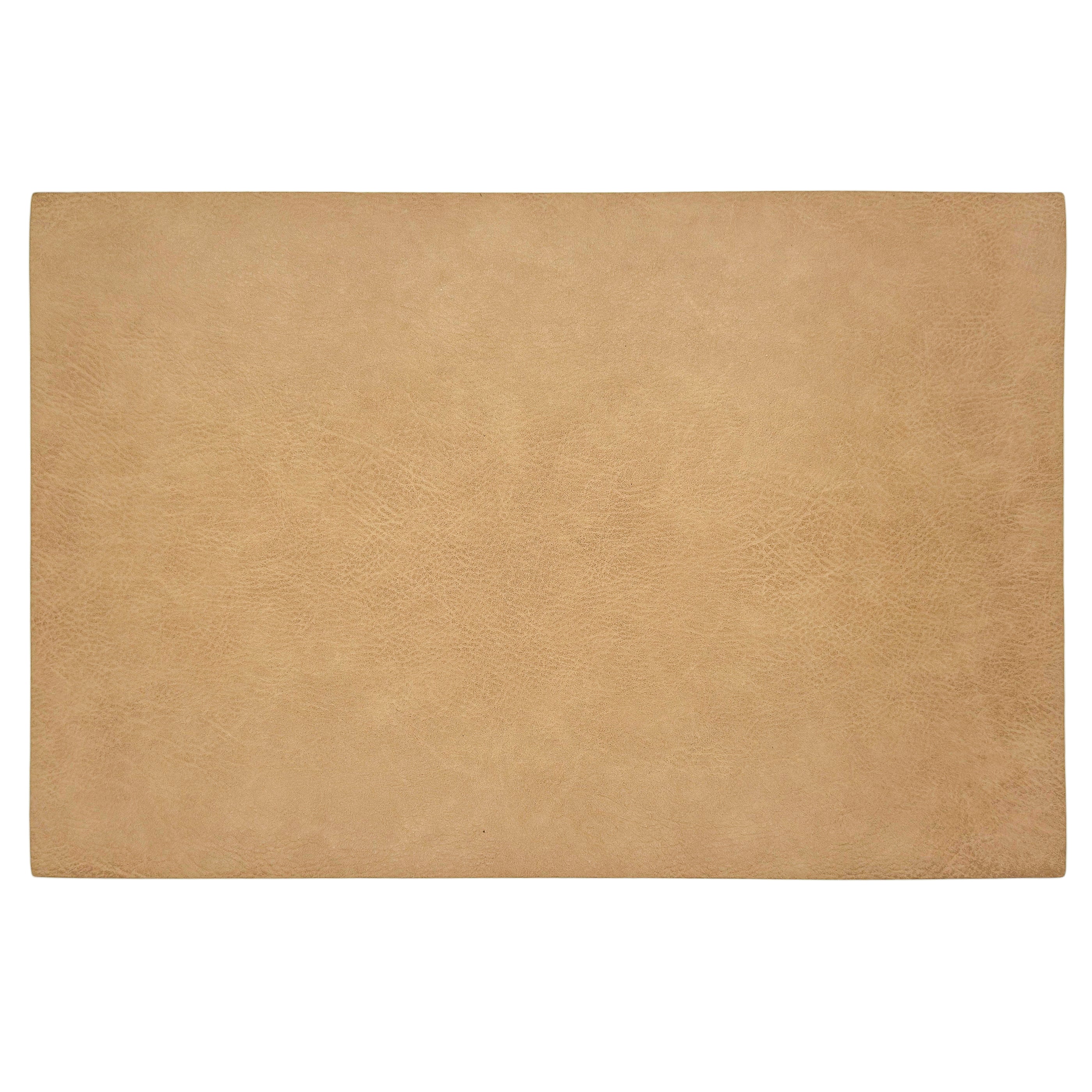 Napperon en cuir vegan - Brun