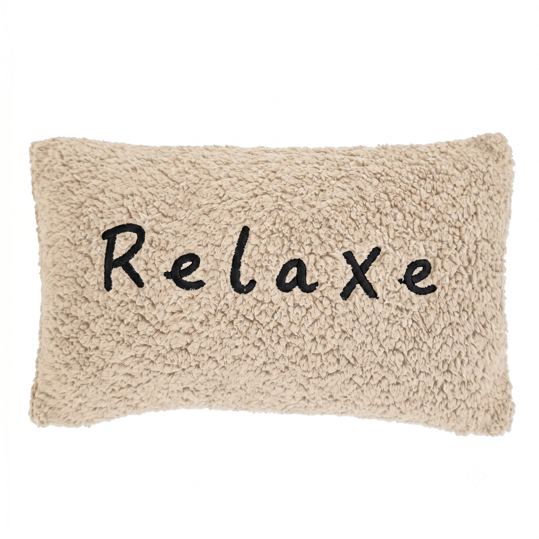 Coussin rectangle en sherpa - Relaxe