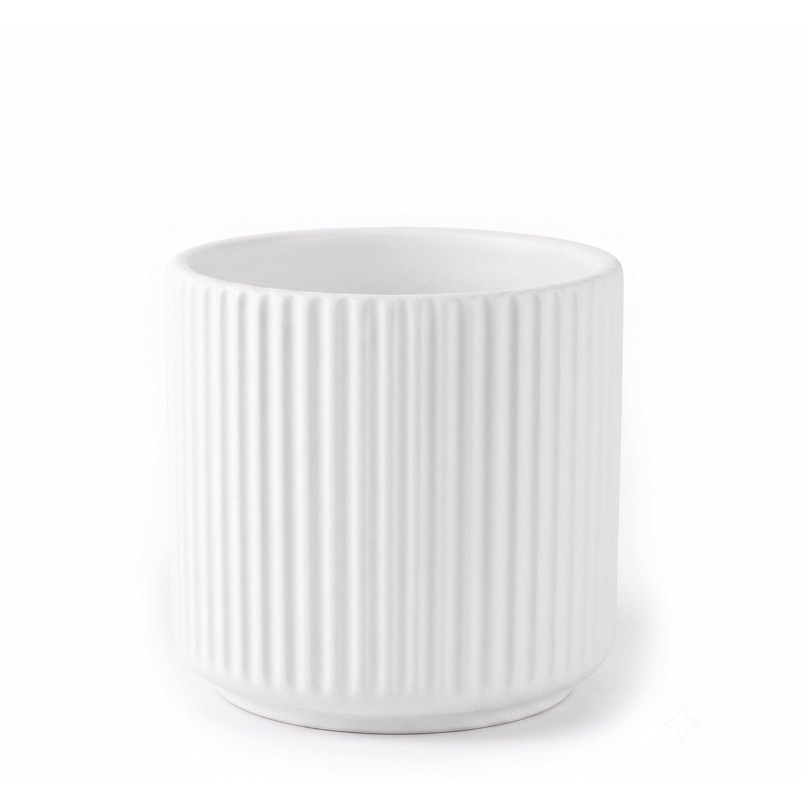 Cache pot blanc petit - Lisbonne