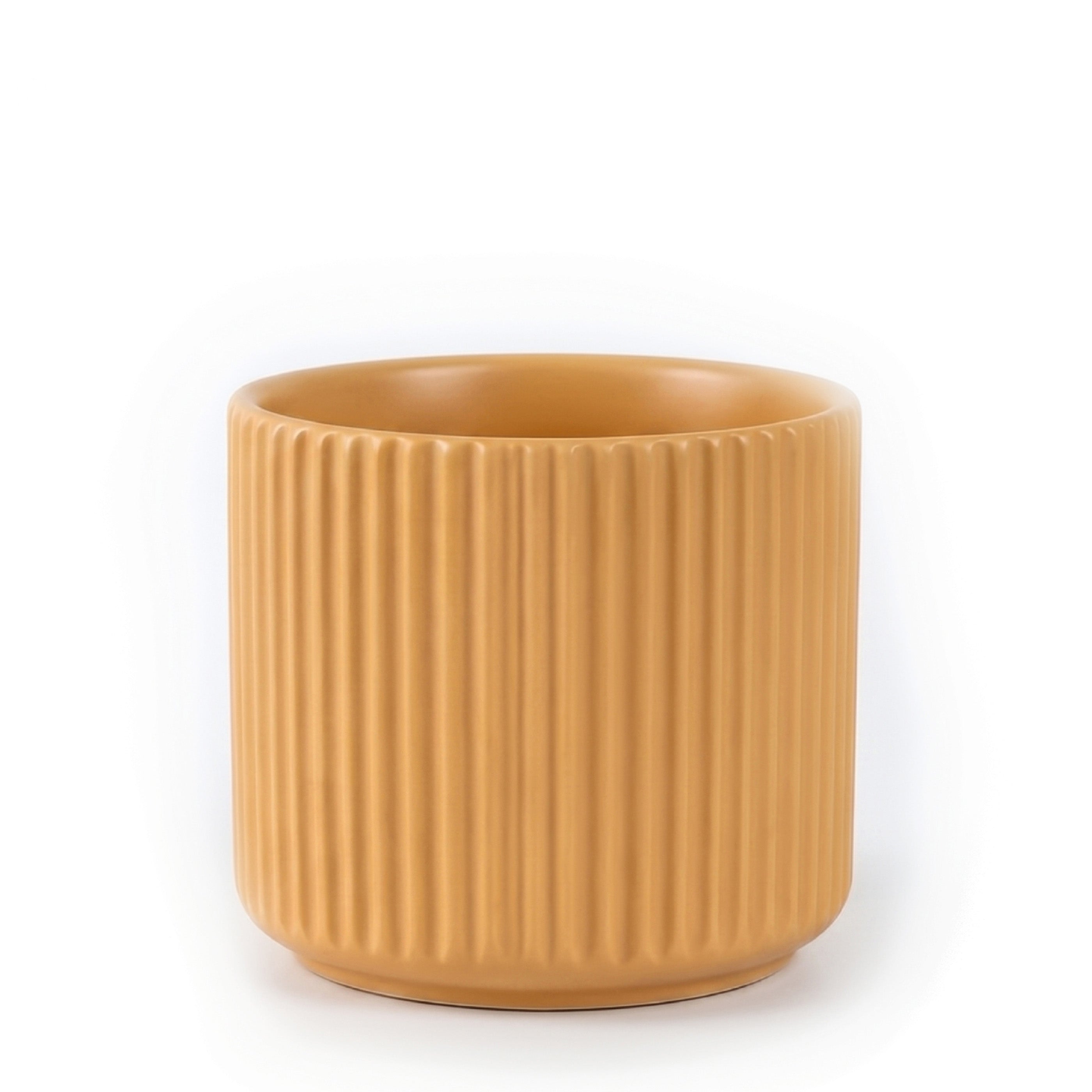 Cache pot ocre petit - Lisbonne