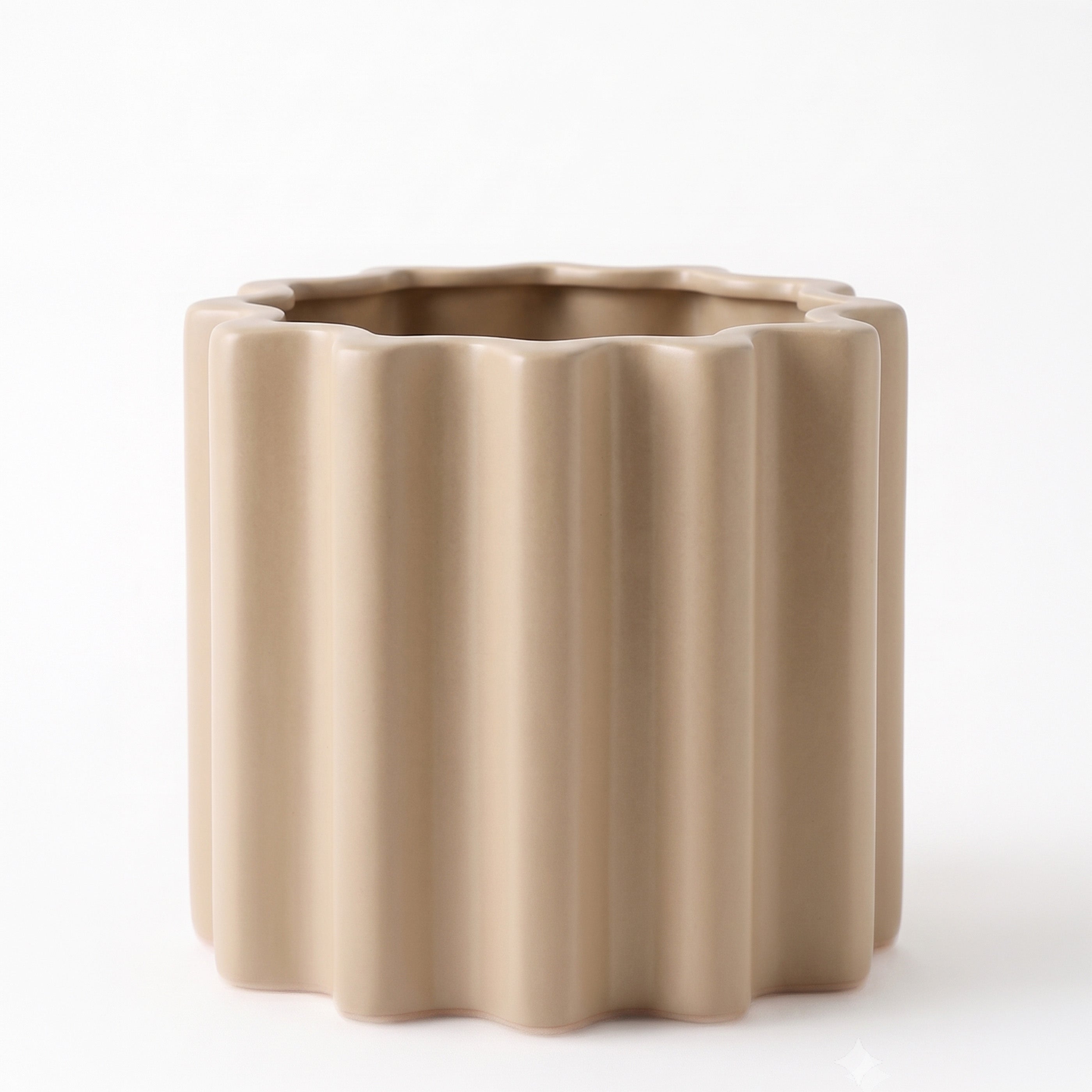 Cache pot beige - Groove