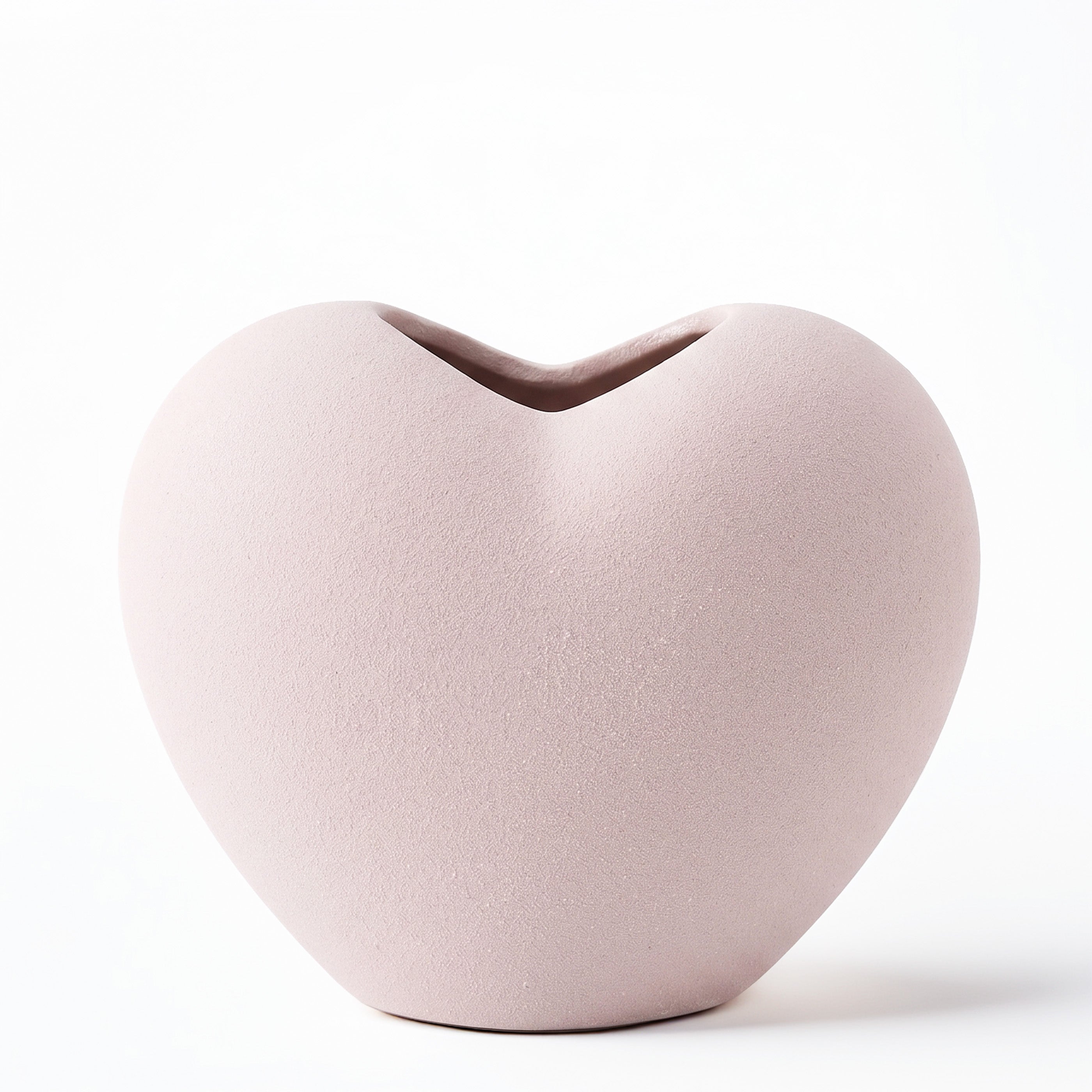 Vase rose - Coeur
