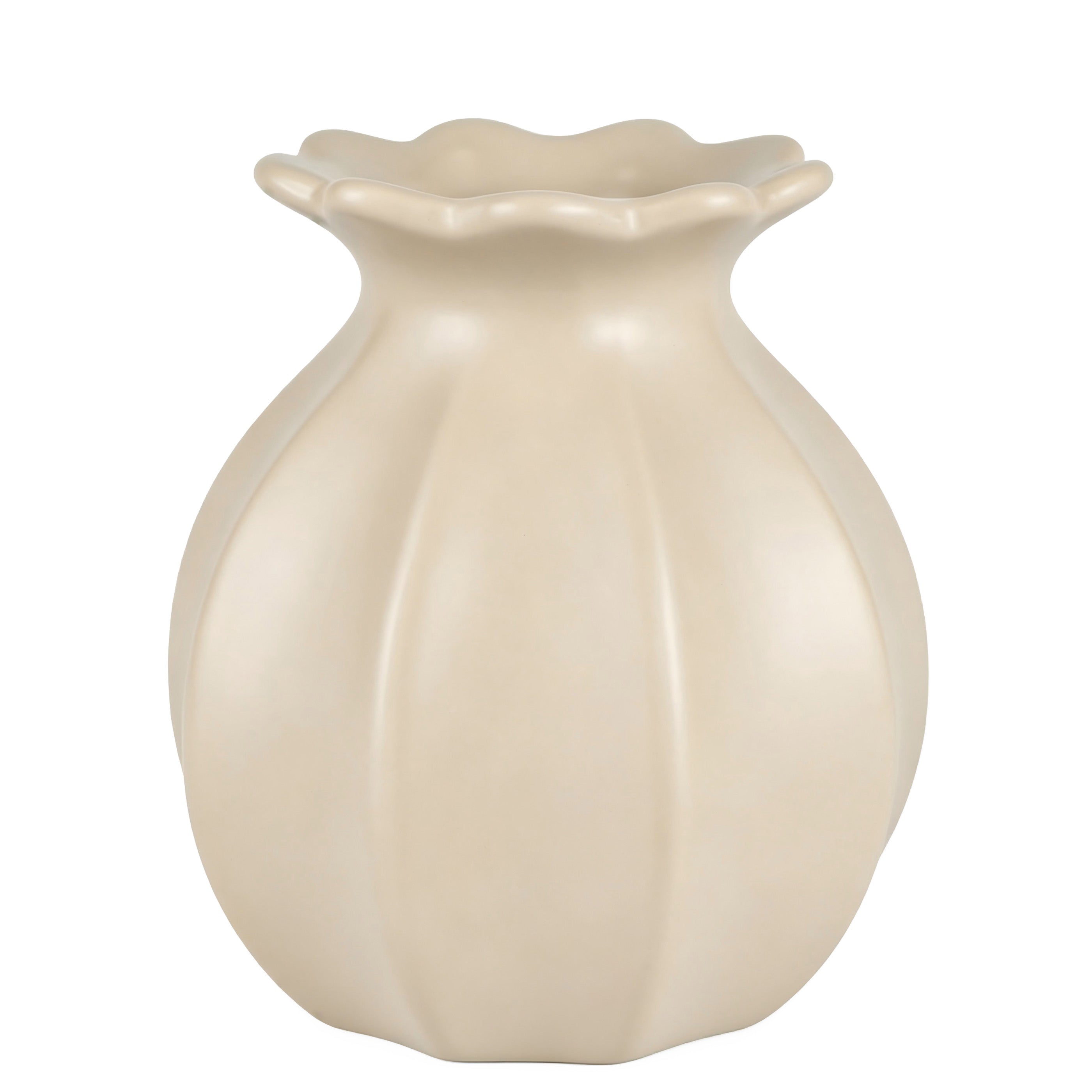 Vase beige - Flora