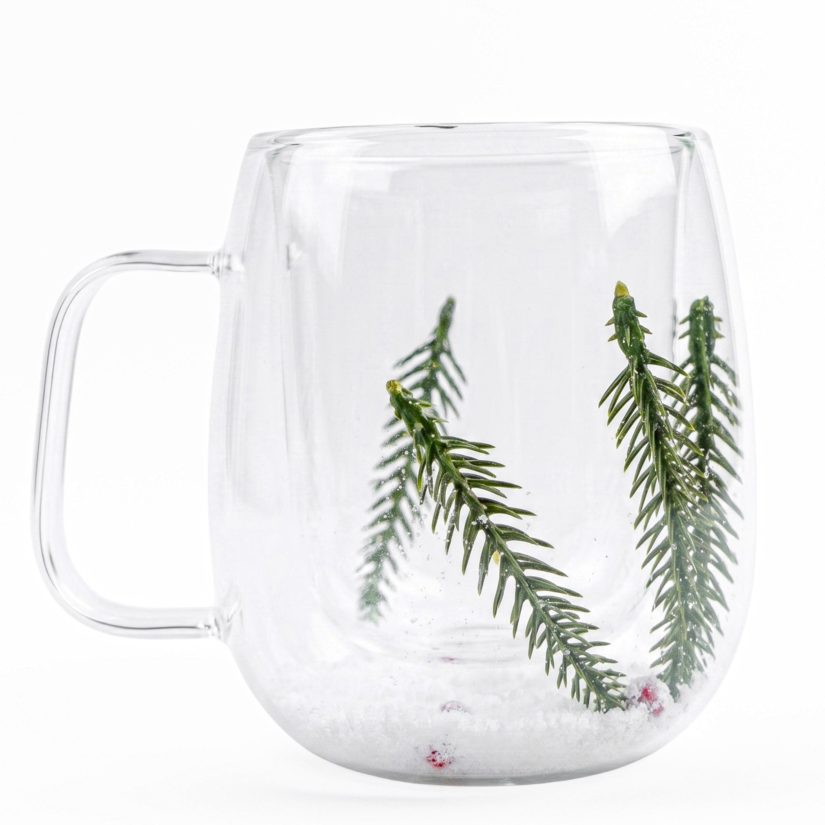 Tasse double paroi avec branches