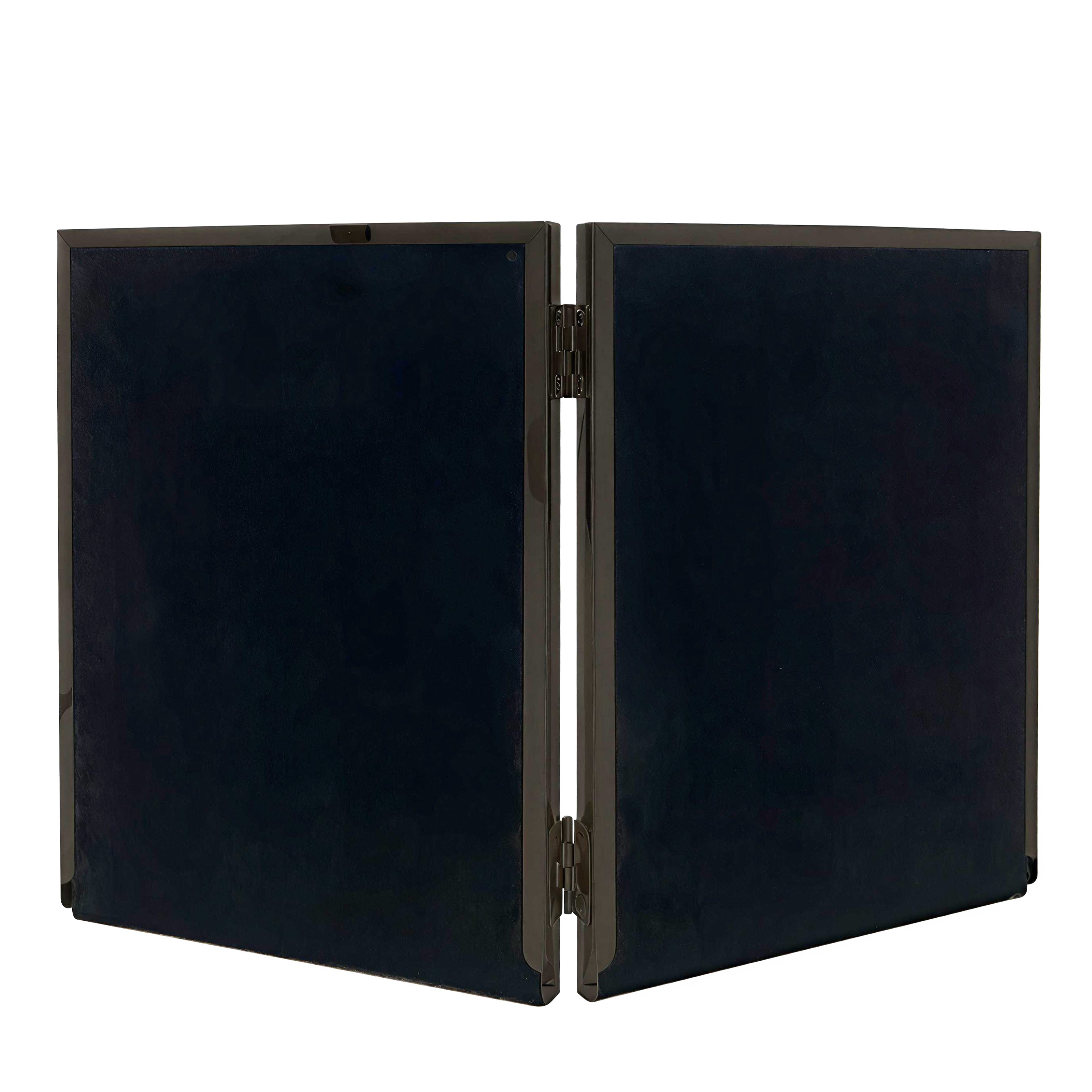 Cadre photo double Versailles 4x6 - Noir