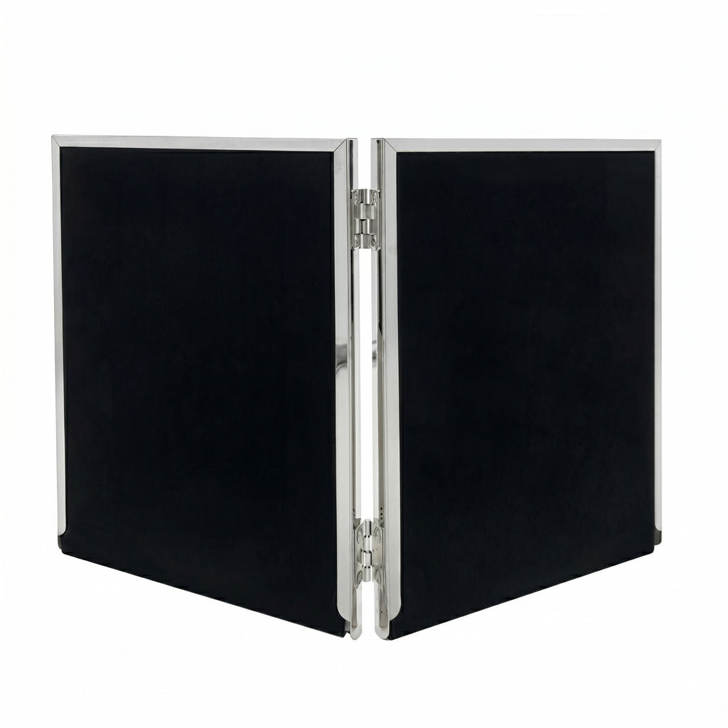 Cadre photo double Versailles 5x7 - Argent