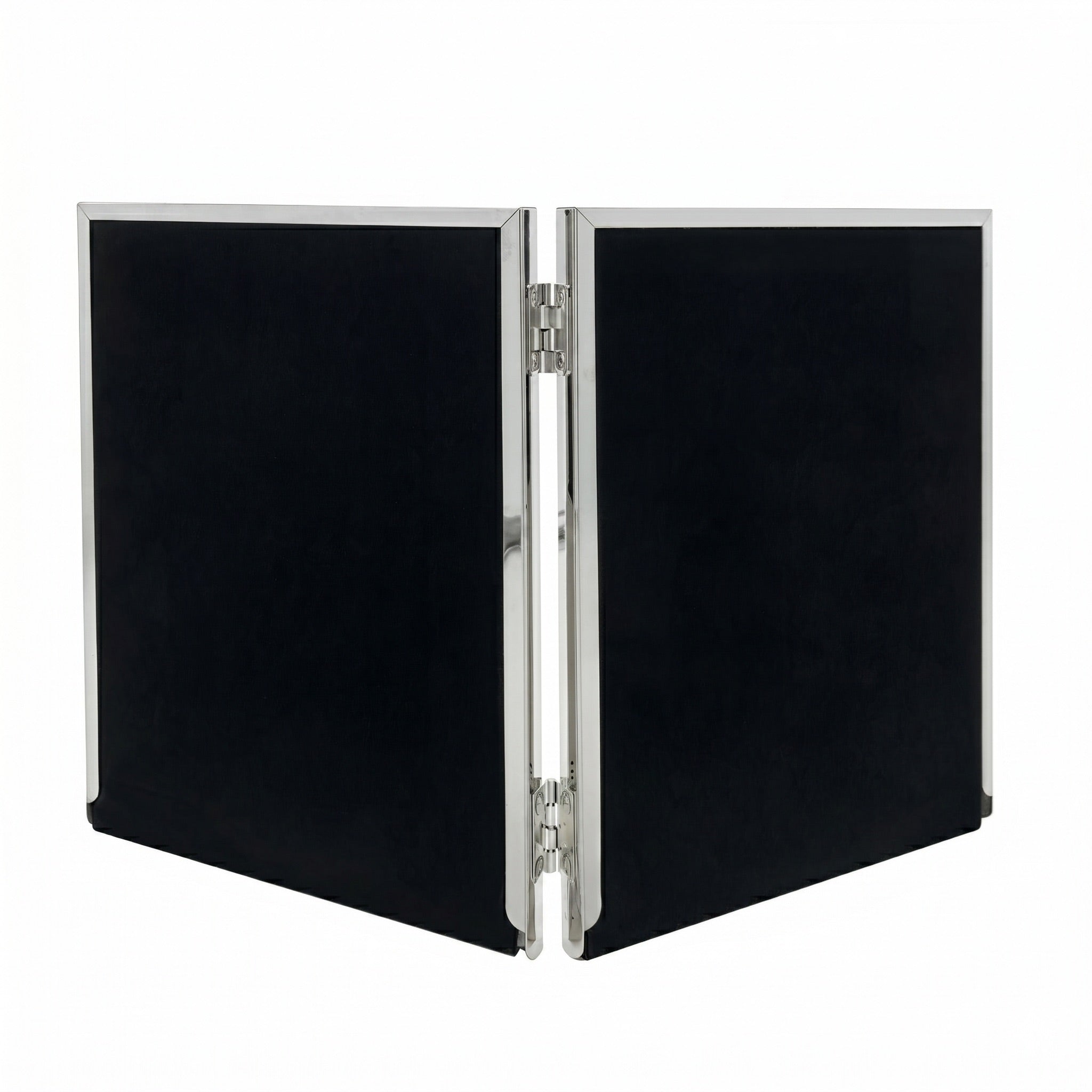 Cadre photo double Versailles 5x7 - Argent